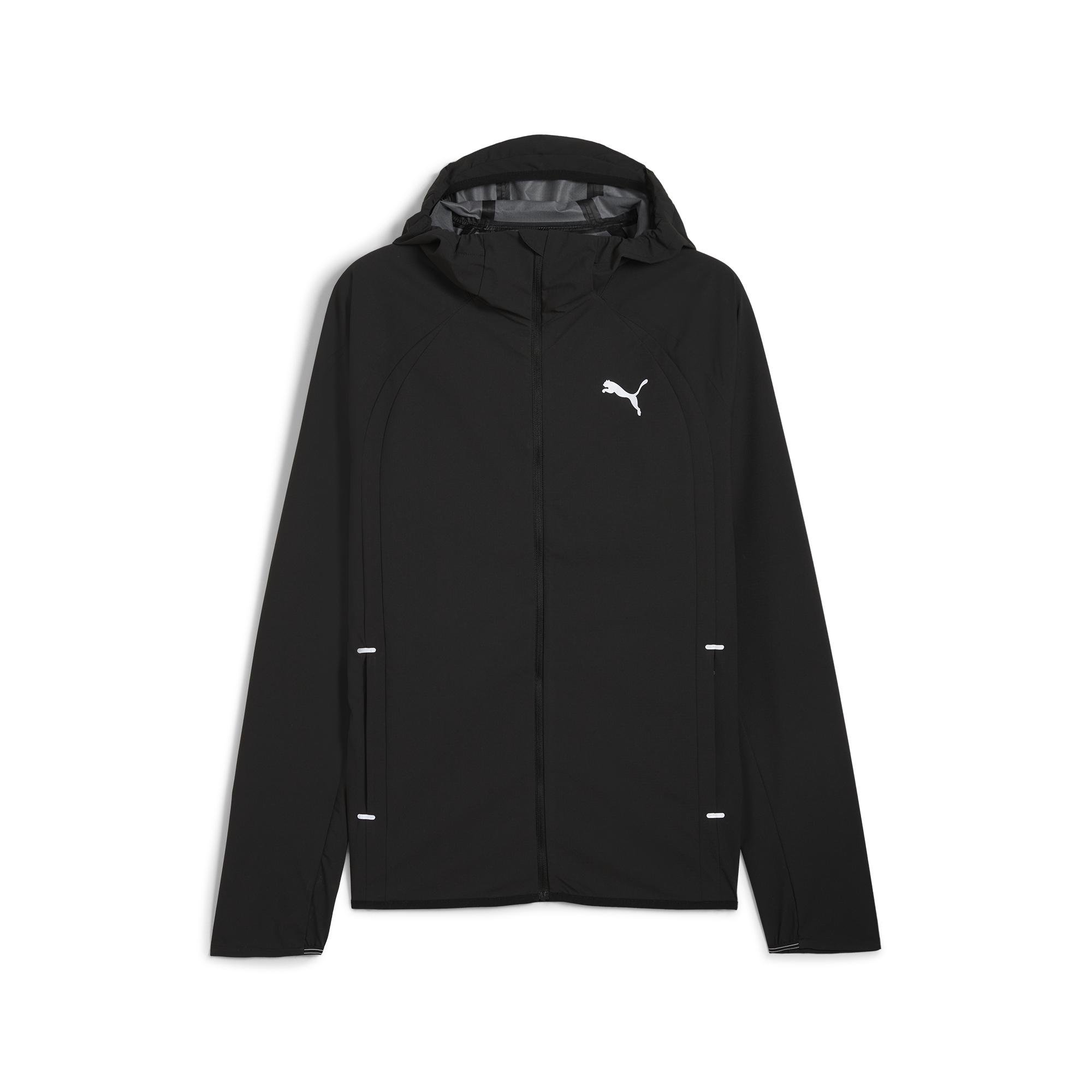 Мужская ветровка PUMA RUN ULTWVE RAINCELL JACKET M цвет черный арт
