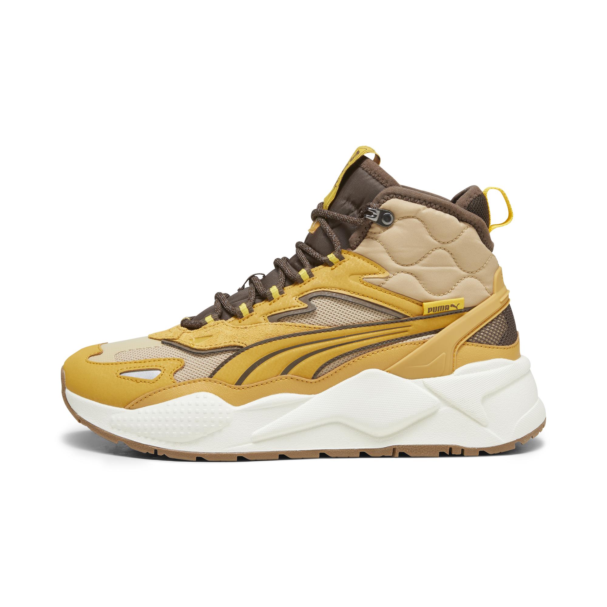 Мужские кроссовки PUMA RS-X Hi цвет желтый арт 39271803 - купить в