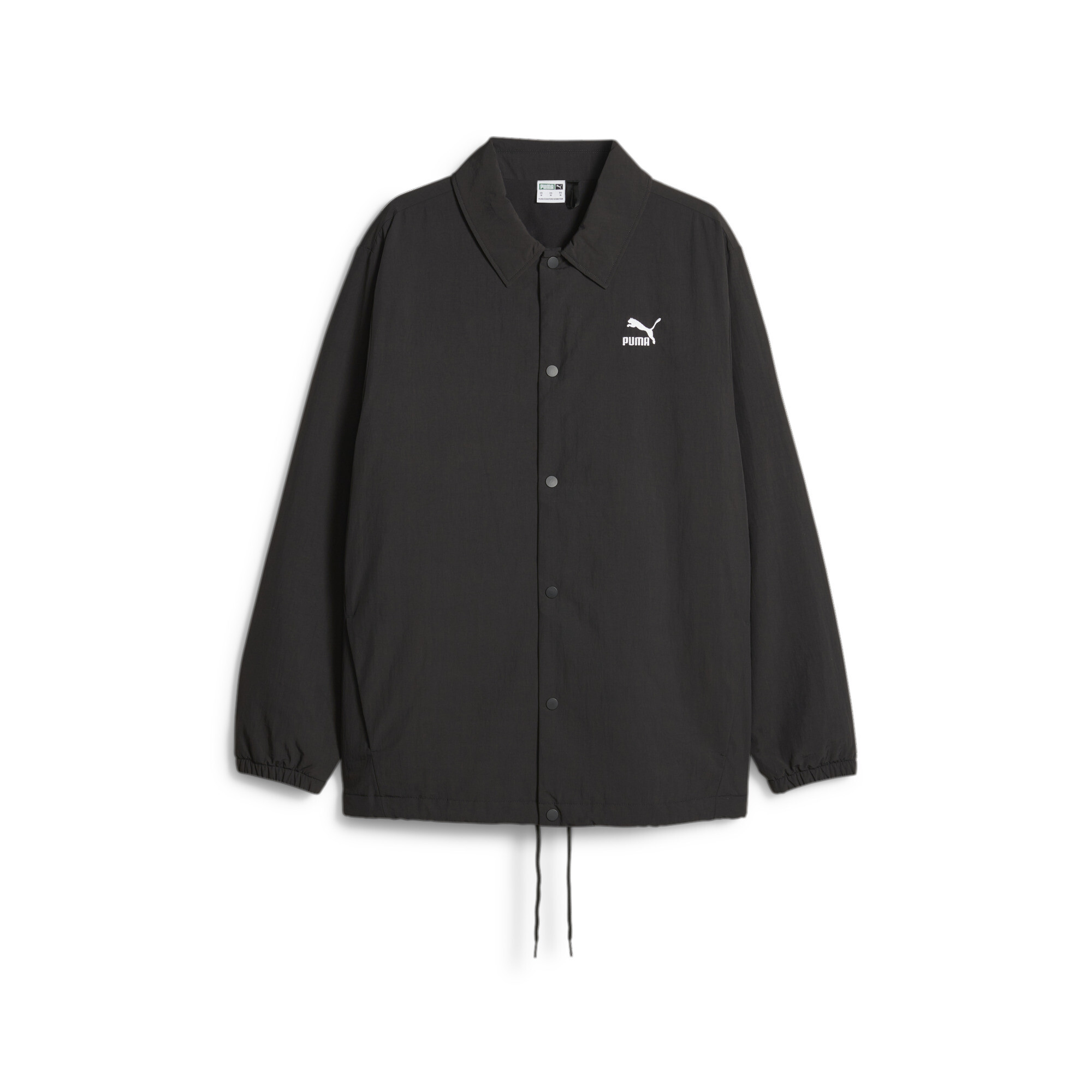 Мужская ветровка PUMA Classics Coach Jacket цвет черный арт