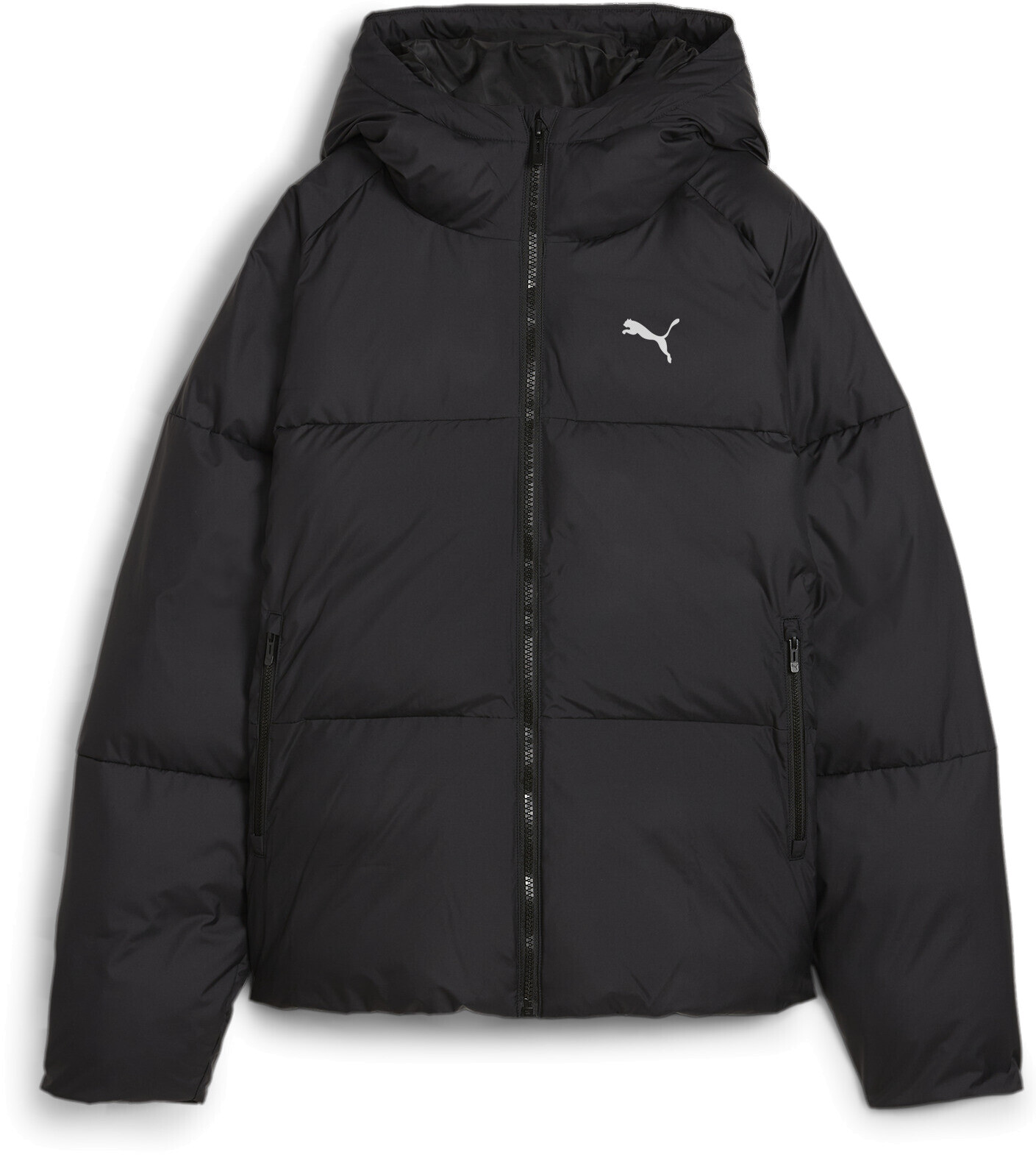 Женская куртка PUMA Poly Puffer Jacket цвет черный арт 62648901