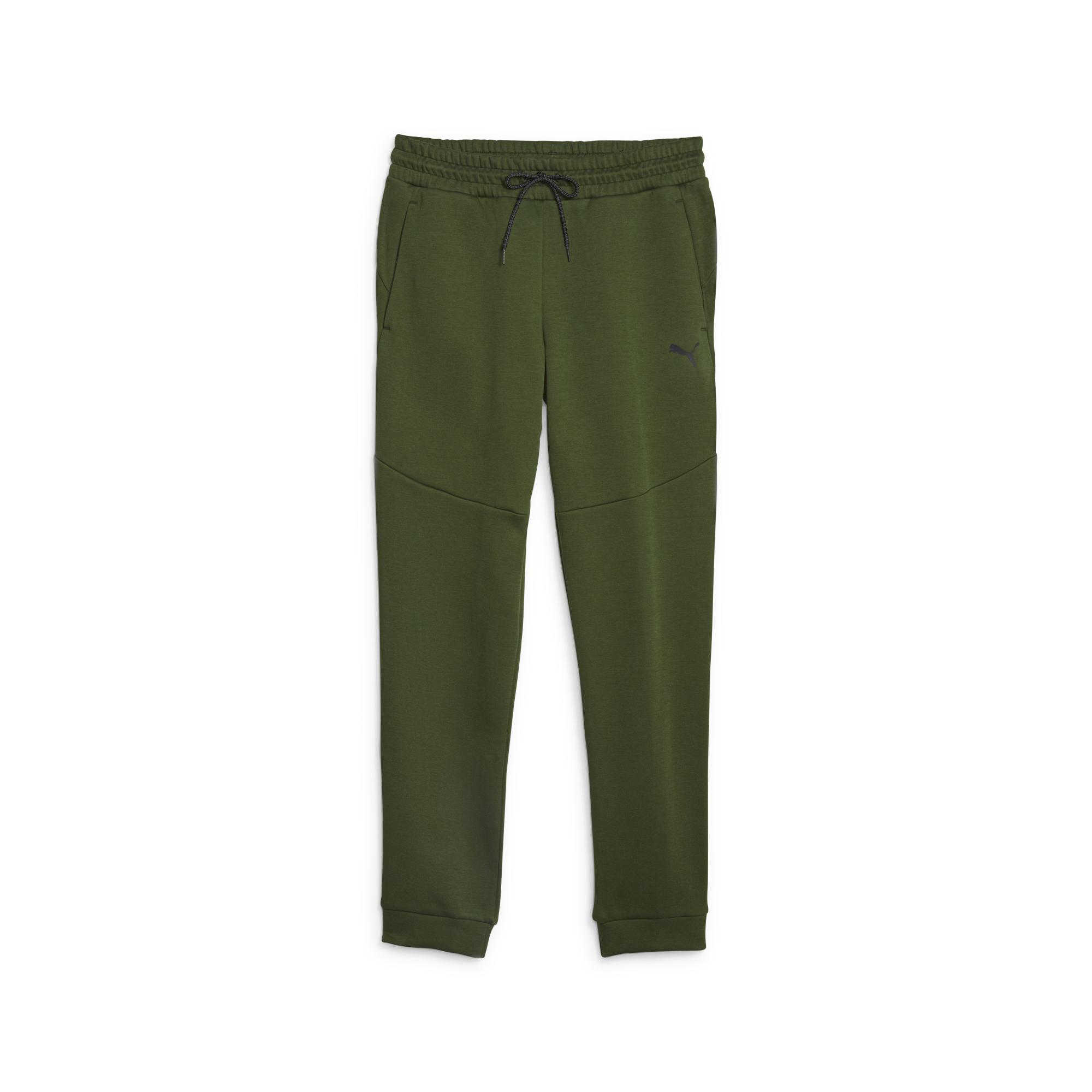 +81 369　TB Pant M wine red Мужские брюки PUMA TECH Track Pants DK цвет зеленый арт 53828631