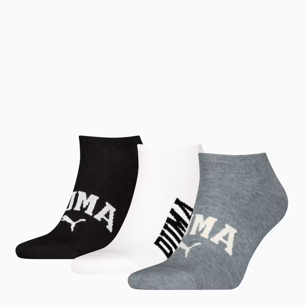 Носки PUMA UNISEX LOGO SNEAKER 3P
