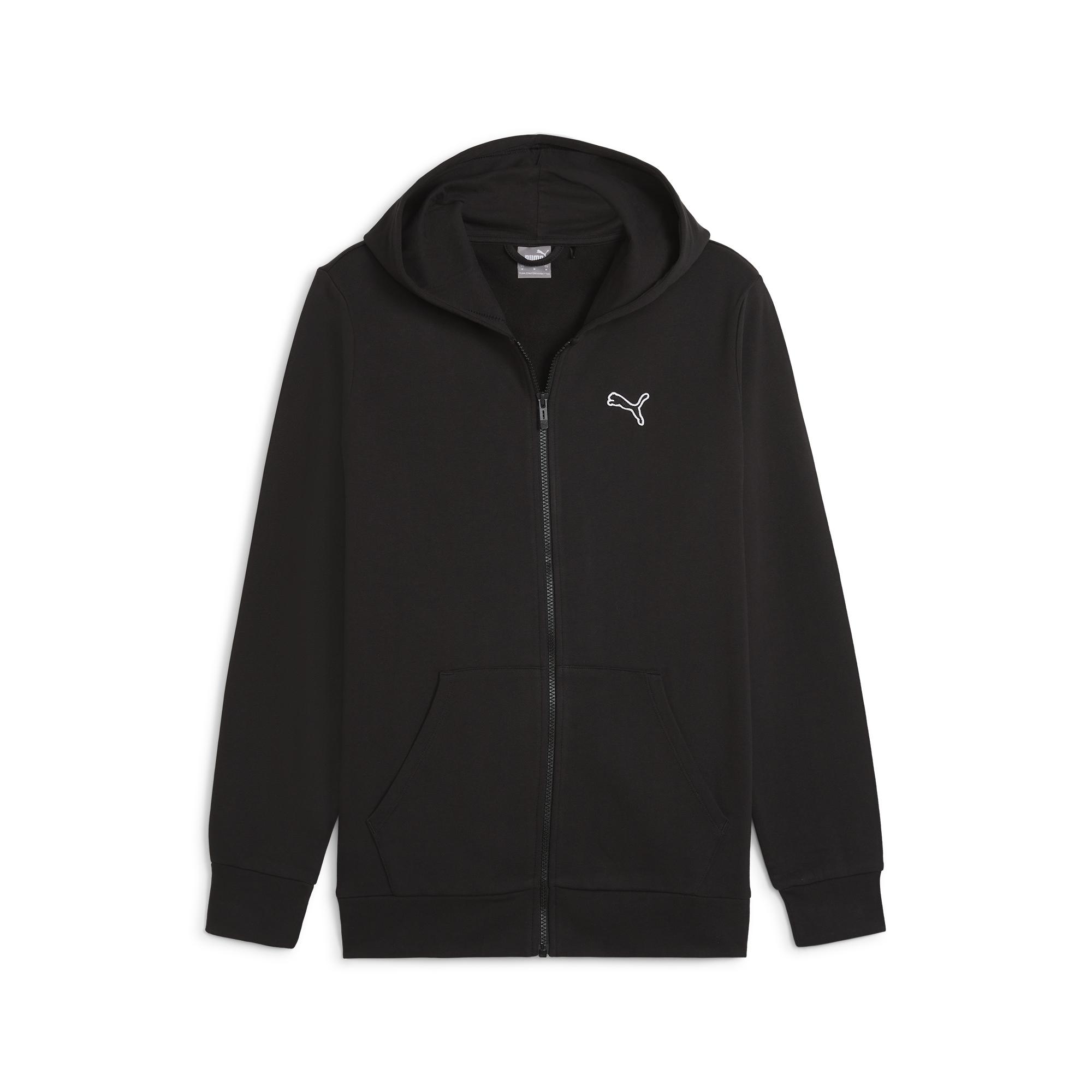【美品】ANEW MEN ESSENTIAL FLEECE LPT / L Мужская толстовка PUMA BETTER ESSENTIALS FZ Hoodie цвет черный арт