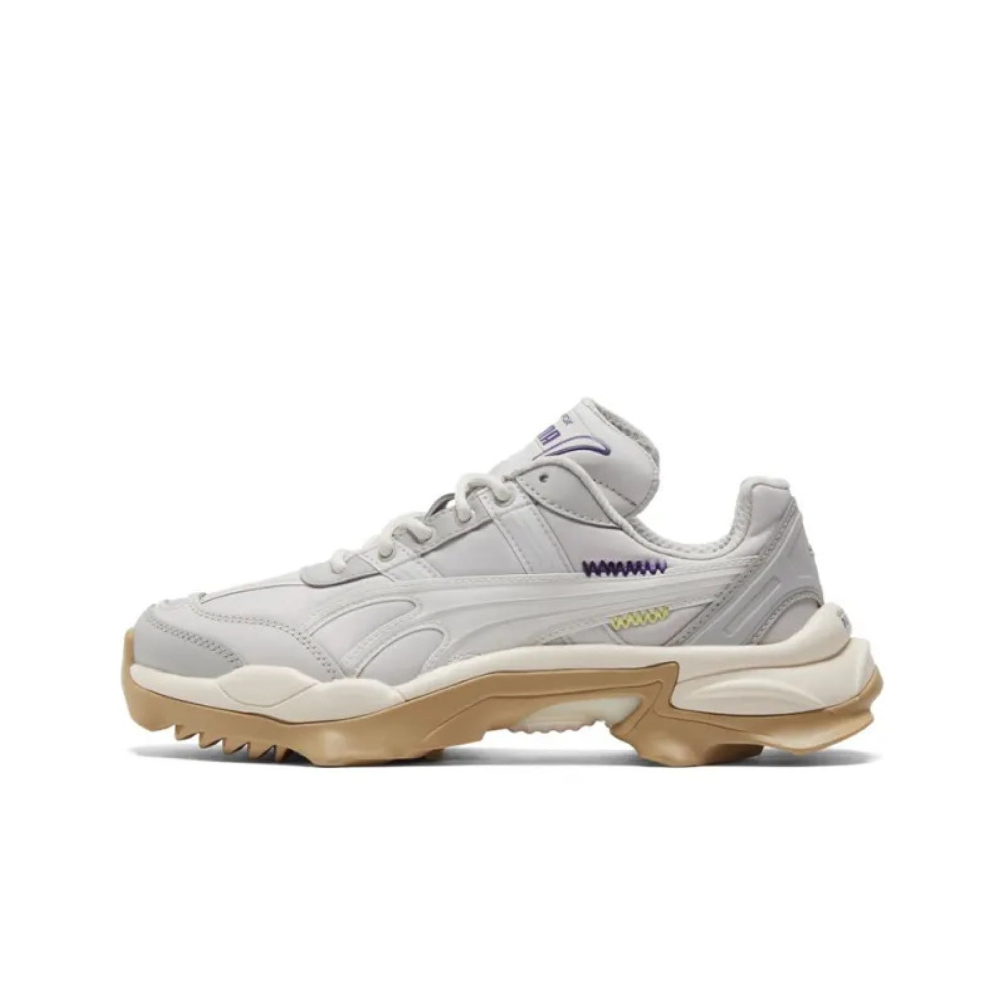 Кроссовки PUMA Nitefox MMQ Nimbus Cloud-Harbor Mist-Pal цвет серый
