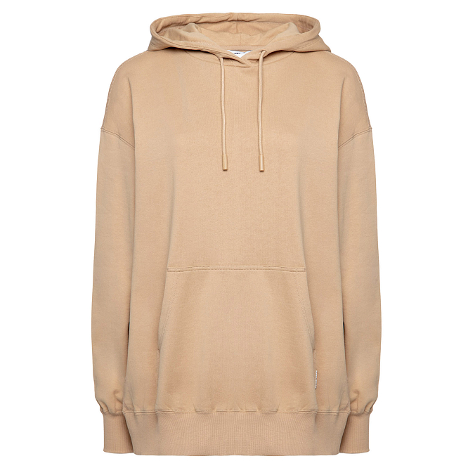 Женская толстовка Street Beat Oversize Hoodie цвет бежевый арт SBW