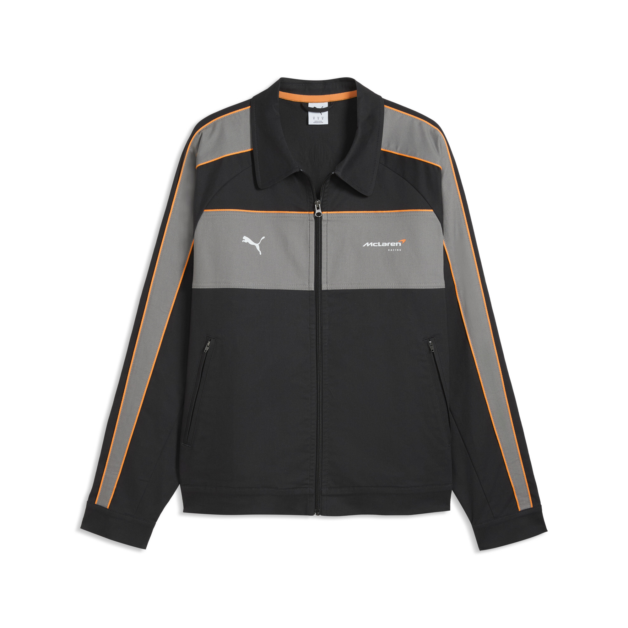 Мужская олимпийка PUMA McLAREN RACING Coach T7 Jacket цвет черный