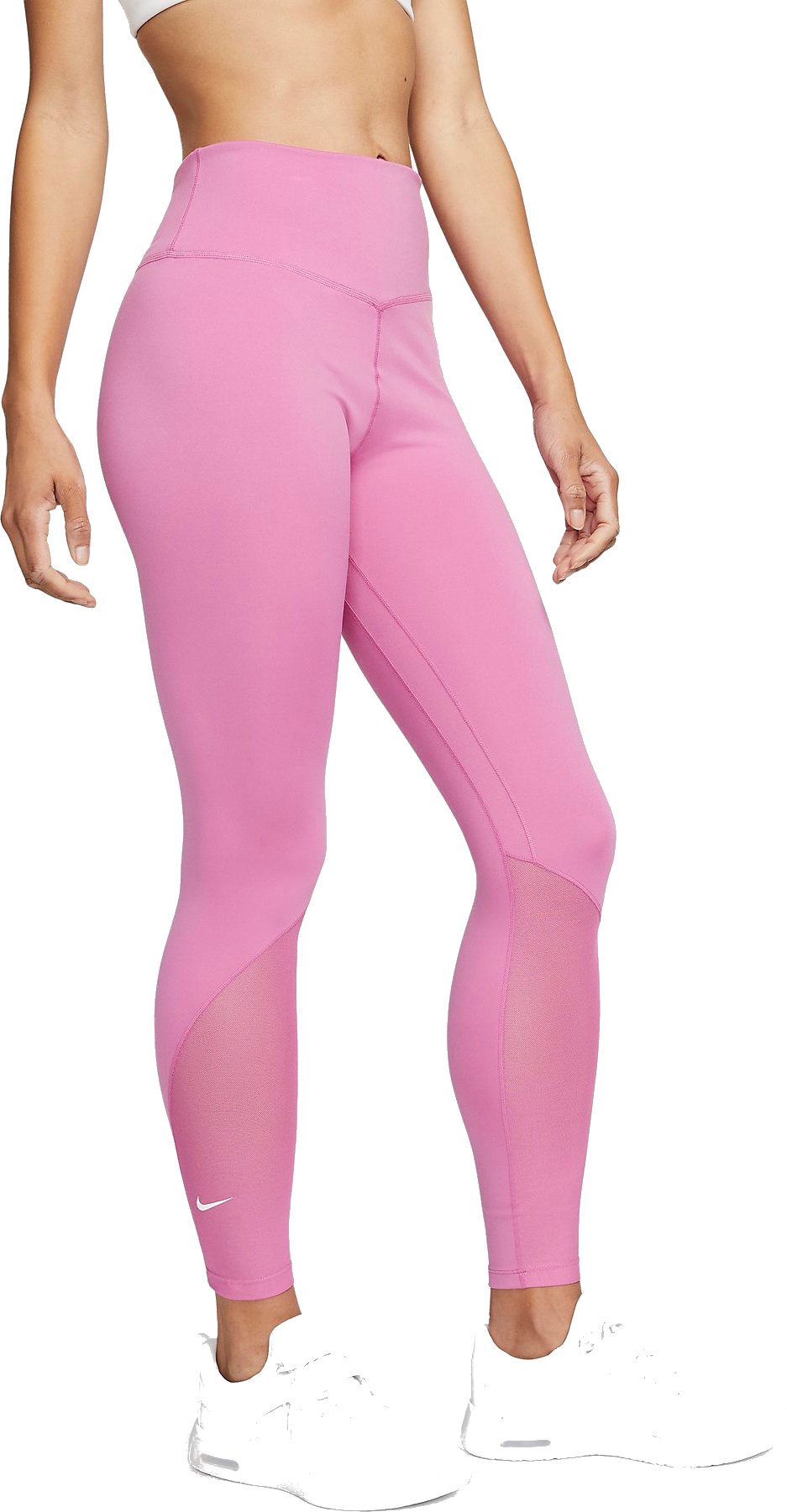 Женские легинсы Nike ONE DF MR 7/8 TGT цвет розовый DD0249-665 - купить ...