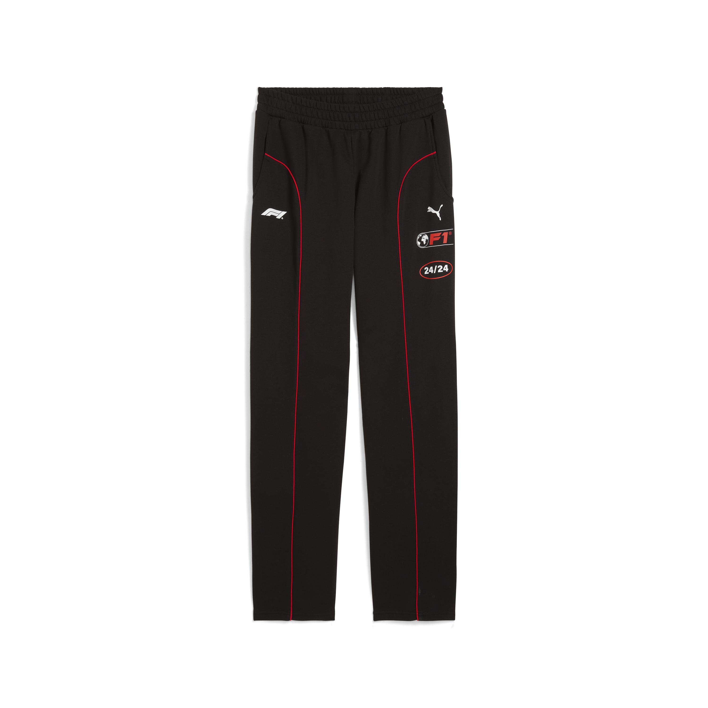 Мужские брюки PUMA F1 Sweatpants - Relaxed цвет черный арт