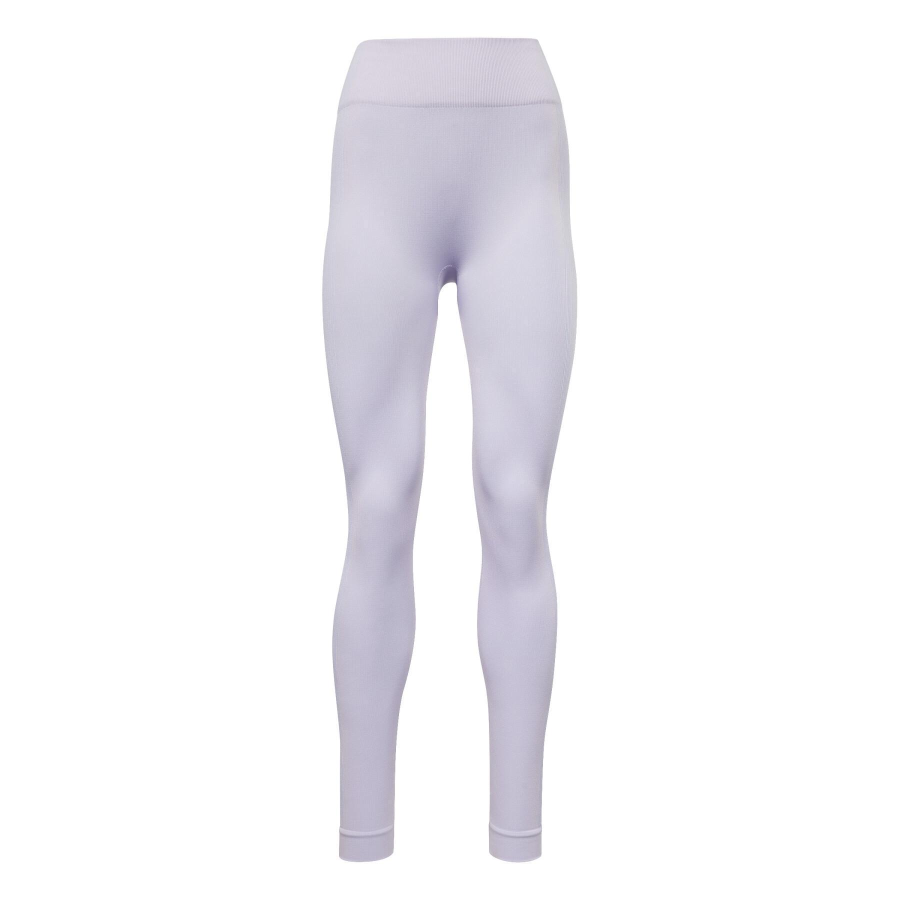 Женские легинсы Reebok YOGA HR SEAMLESS TIGHT цвет фиолетовый арт ...