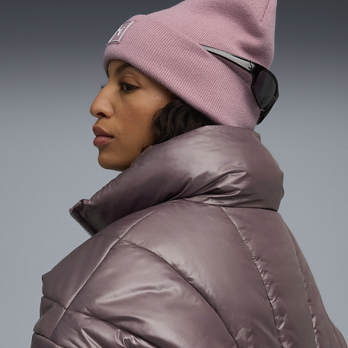 Женская куртка PUMA Dare to Puffer Jacket цвет фиолетовый арт