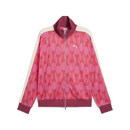 Мужская олимпийка PUMA The NeverWorn T7 Jacket цвет розовый арт
