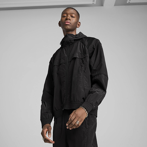 Мужская ветровка PUMA MOSTROVERSE Ripstop Jacket цвет черный арт