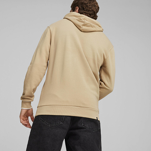 Beige puma hoodie sale