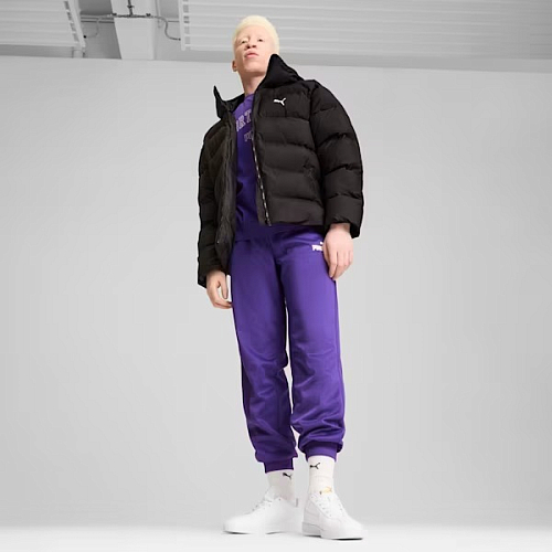 Мужская куртка PUMA Poly Puffer Jacket цвет черный арт 62712301