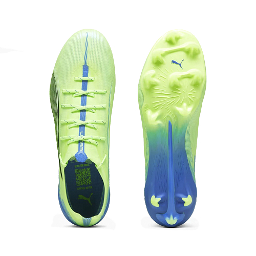 Мужские бутсы PUMA ULTRA 5 ULTIMATE FG цвет зеленый арт 10768303