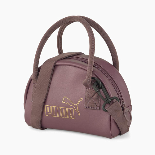 Женская сумка PUMA Core Up Mini Grip Bag цвет коричневый арт
