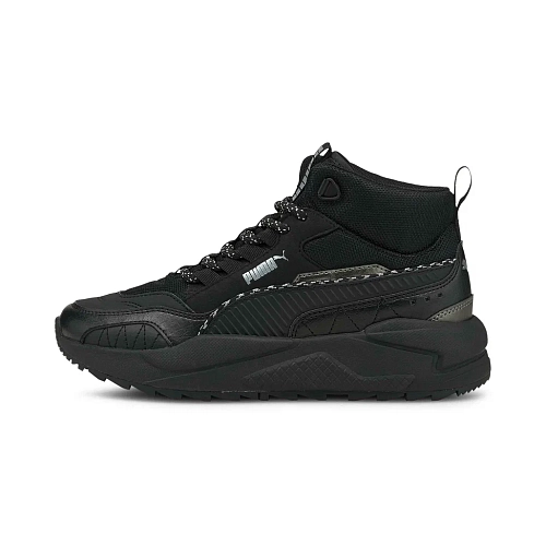 Детские ботинки PUMA X-Ray 2 Square Mid WTR Jr цвет черный Детские ботинки PUMA X-Ray 2 Square Mid WTR Jr цвет черный