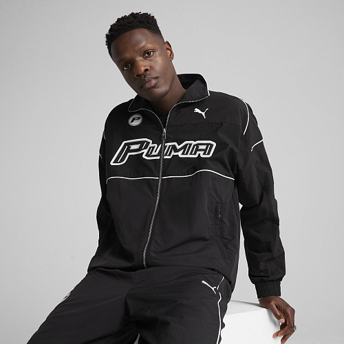 Мужская олимпийка PUMA SDS Relaxed Track Jacket цвет черный арт