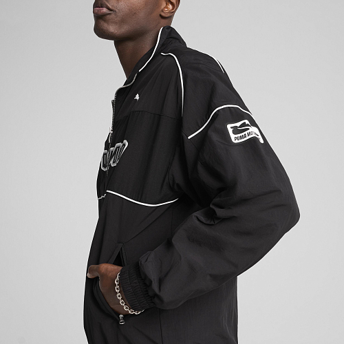 Мужская олимпийка PUMA SDS Relaxed Track Jacket цвет черный арт