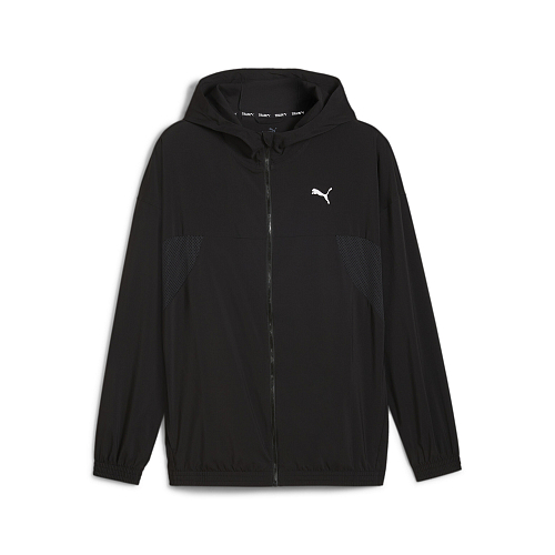 Мужская ветровка PUMA Fit Woven FZ Jacket цвет черный арт 52572401 - купить  в городе Москва и область с доставкой: цена, фото | Amazing Red
