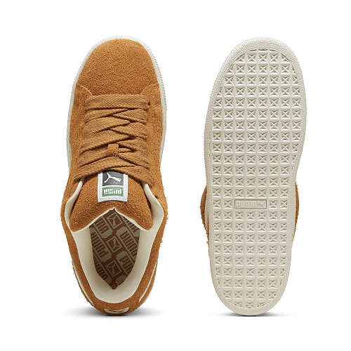 Кеды PUMA Suede XL Hairy цвет коричневый арт 39724104 - купить в