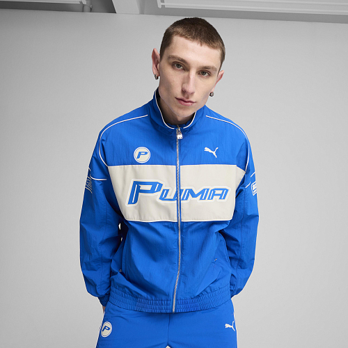 Мужская олимпийка PUMA SDS Relaxed Track Jacket цвет синий арт