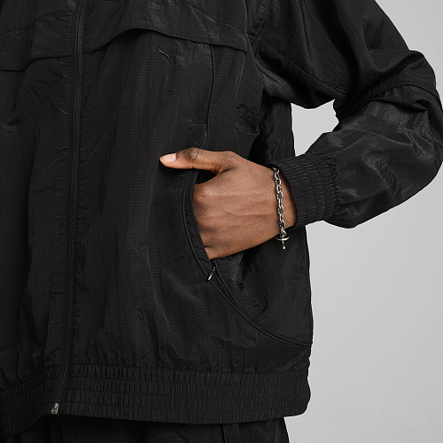 Мужская ветровка PUMA MOSTROVERSE Ripstop Jacket цвет черный арт