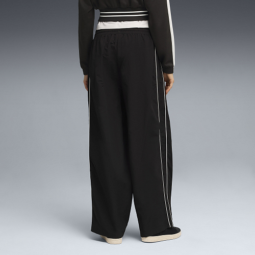 Женские брюки PUMA T7 Woven Track Pants op цвет черный арт