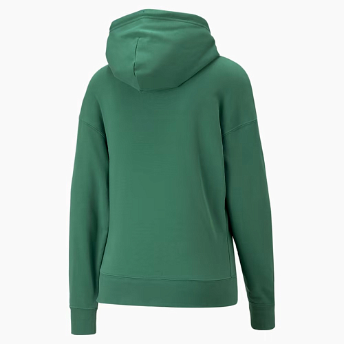 Puma green hoodie sale