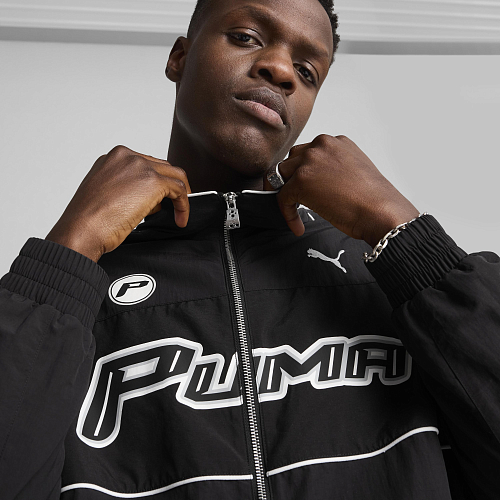 Мужская олимпийка PUMA SDS Relaxed Track Jacket цвет черный арт