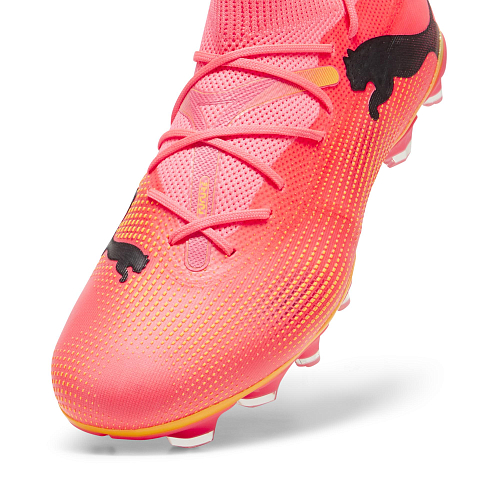 Мужские бутсы PUMA FUTURE 7 MATCH FG/AG цвет розовый арт 10771503