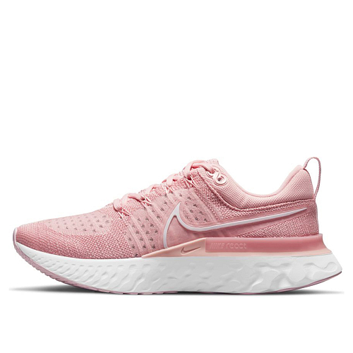 pink react nike